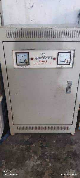 AETCO Servo Motor Stabilizer 5000VA 0