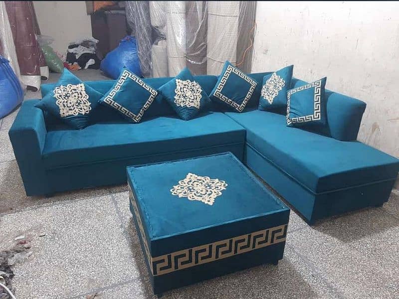 Best Quality furniture L shape sofa set 9