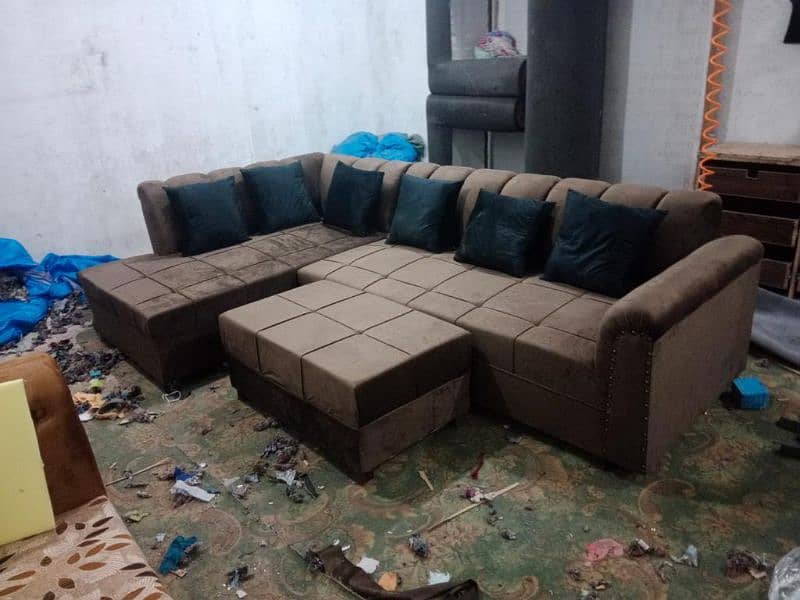 Best Quality furniture L shape sofa set 14