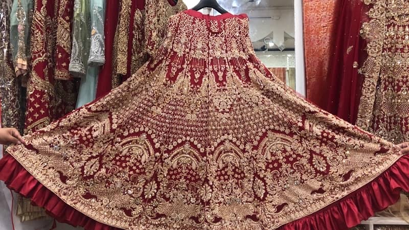Bridal dress | wedding | Lehenga| designer bridal dress | Nikkah Dress 6