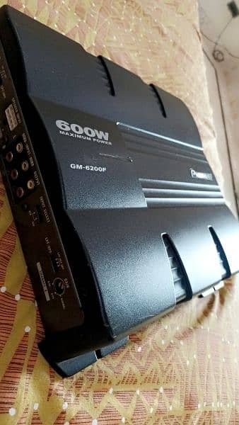 Pioneer 4 channel amplifier for speakers components and audio woofers 0