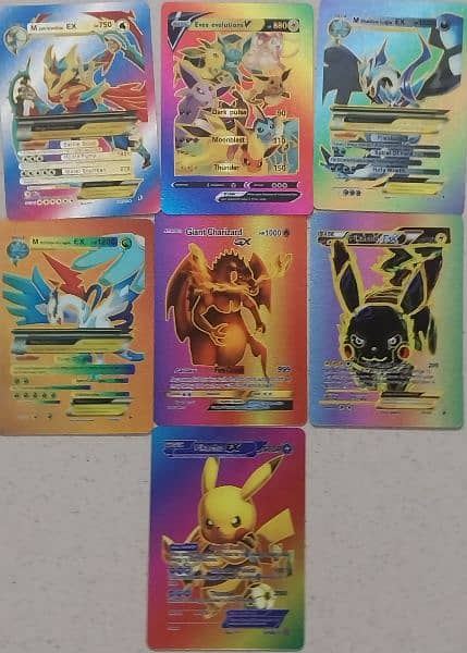 Rainbow pokemon card. 0