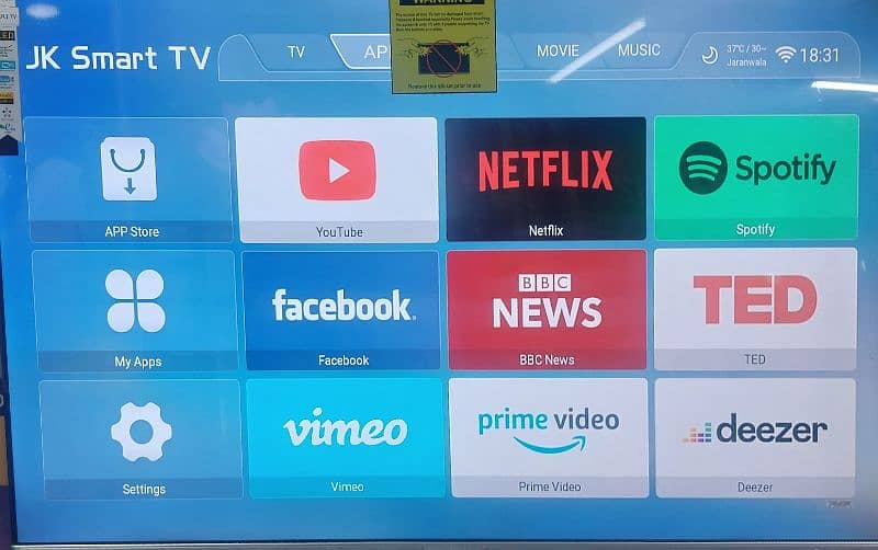 55 INCH LED TV ANDROID TV LATEST MODEL 3 YEAR WARRANTY 03001802120 TCL 1