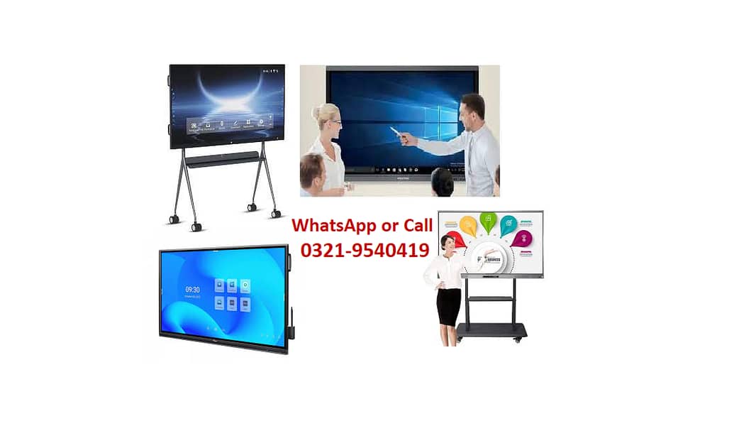 Interactive Touch Board, Smart Board, Digital Board, Touch Screen Led 2