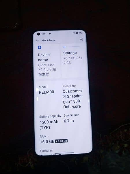 Oppo Find X3 Pro 16/512GB Chinese Version Non PTA 2