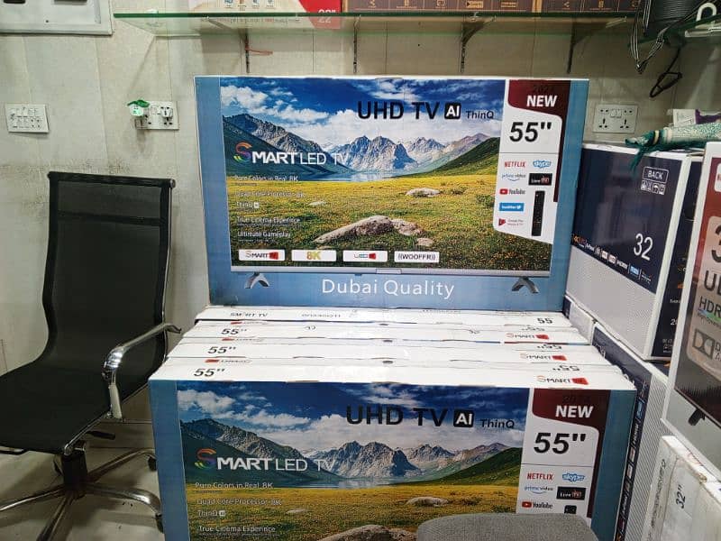 SAMSUNG 55,INCH LED 4K UHD SMART. 51000. NEW     03227191508 0