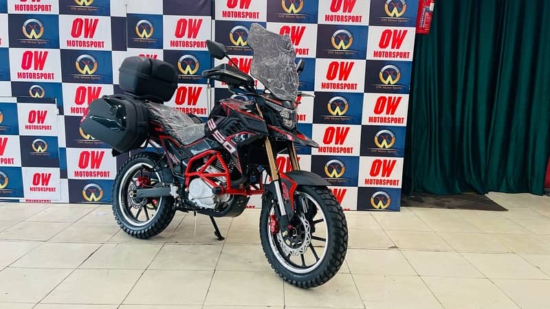 takken 250cc best touring bike with boxes brand new Rx1 & Rx3 5