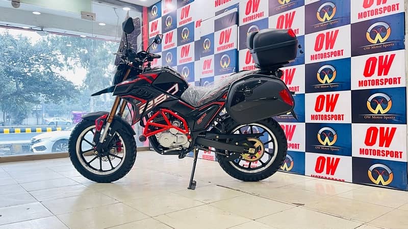 takken 250cc best touring bike with boxes brand new Rx1 & Rx3 9