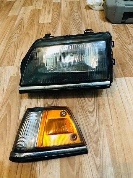 Honda Civic 1986 1987 Japanese Front Headlights Grill Forsale 7
