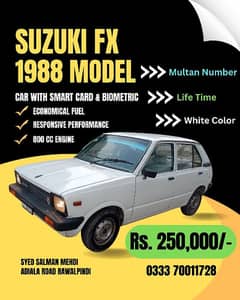 Suzuki FX 88 Adiala Road