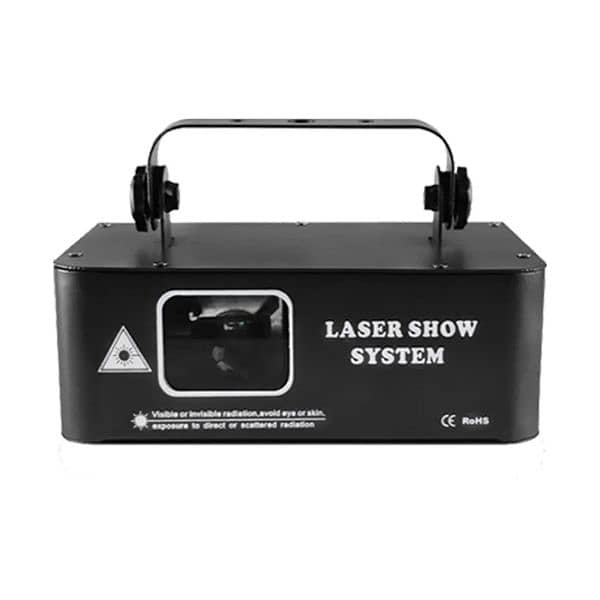 RGB Laser Beam Line Scanner Projector DJ Disco Stage Lighting Ef 4