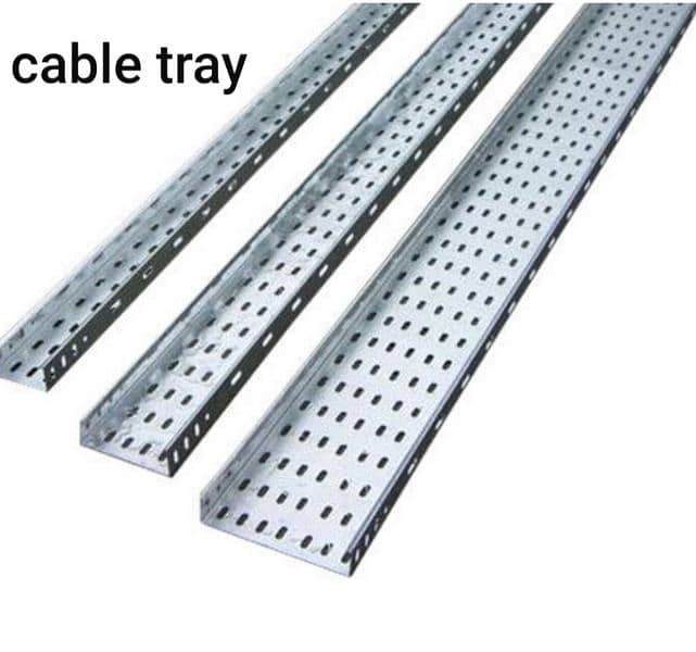 CABLE TRAY PERFORATED TYPE, G. I, Aluminium And Powder Coated) 0