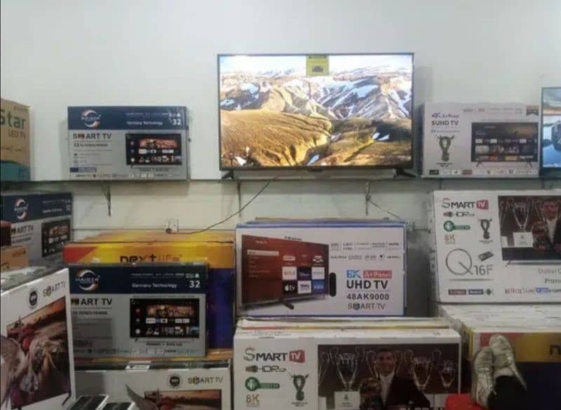 32 inch smart tv Samsung box pack 3 year warranty  03044319412= 1