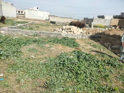 6 marla plot for sale in pind kamala banian near shadman town