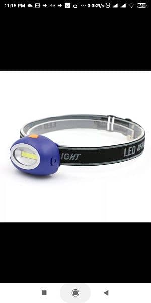 Headlight AAA battery Mini LED headlamp Head Light Torch Lamp Fi 1