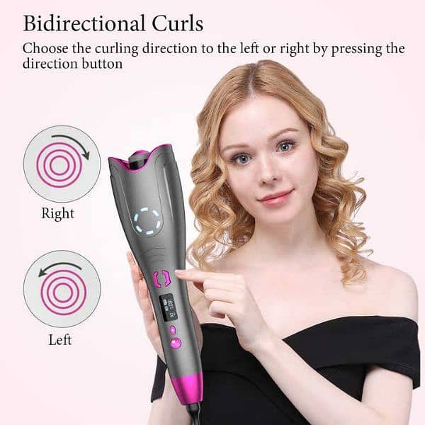 Iron Hair Curler Wave Formers Curler Hair Rollers  Wavy Auto Rotating 2