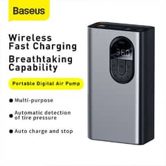 Baseus Energy Source Inflator Pump Electric Digital Display Air Pump