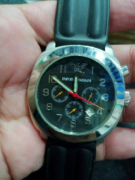 Armani chronograph watch / 03004259170 0