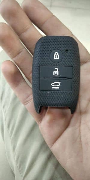 KIA Sportage PVC / Silicone 2pc doors Protection Key Cover - Model 4