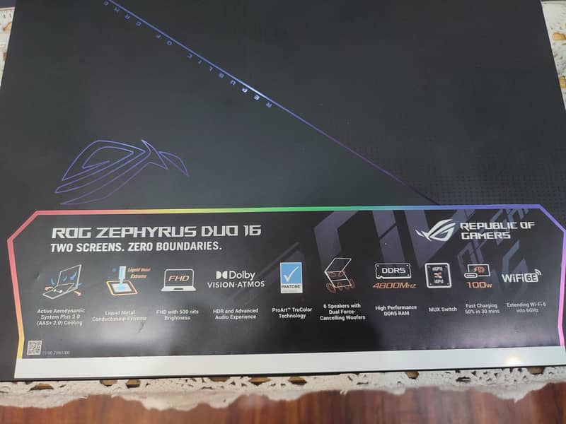 Asus ROG Zephyrus Duo 16 Gaming Laptop 9