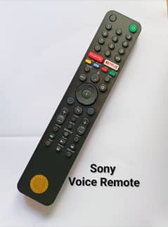 Remote control/ Original sony voice control| Bluetooth 0