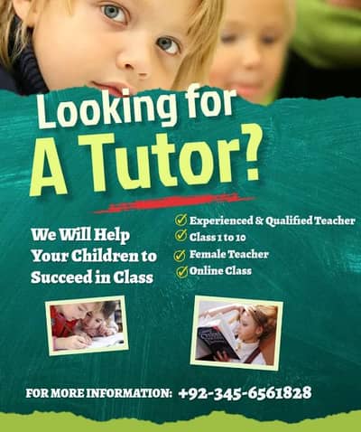 Female HomeTutor Available