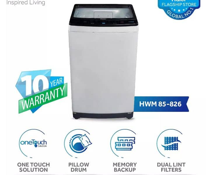 Fully Automatic washing machine | touch and loaded with Dryer 5