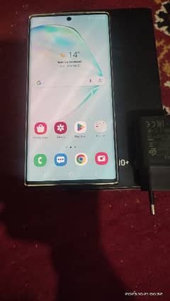 samsung note 10plus5g with box and charger came from abroad