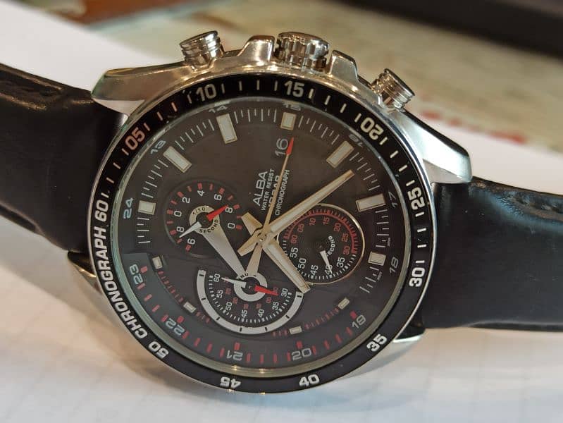Alba chronograph 100M watch original 1