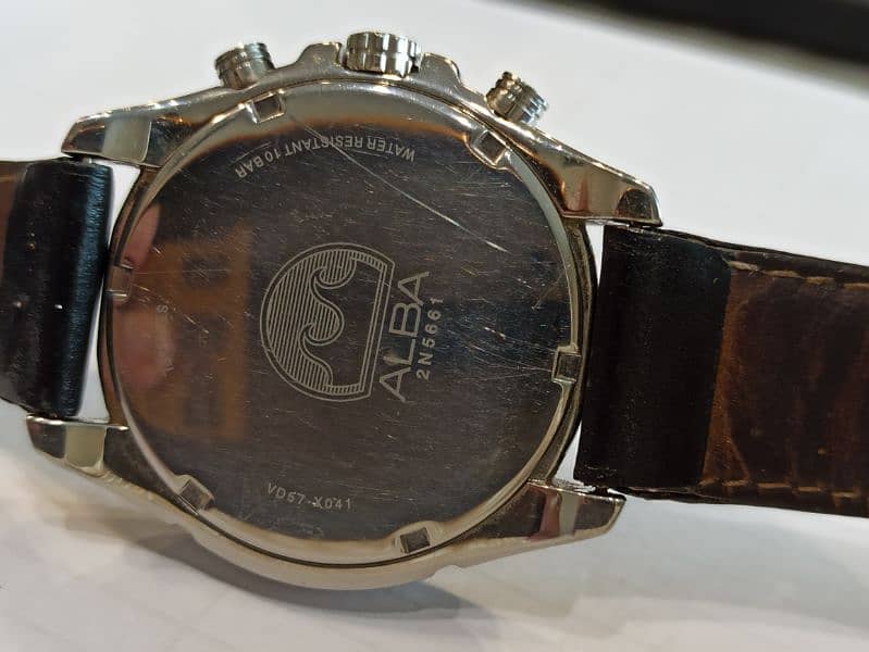 Alba chronograph 100M watch original 6