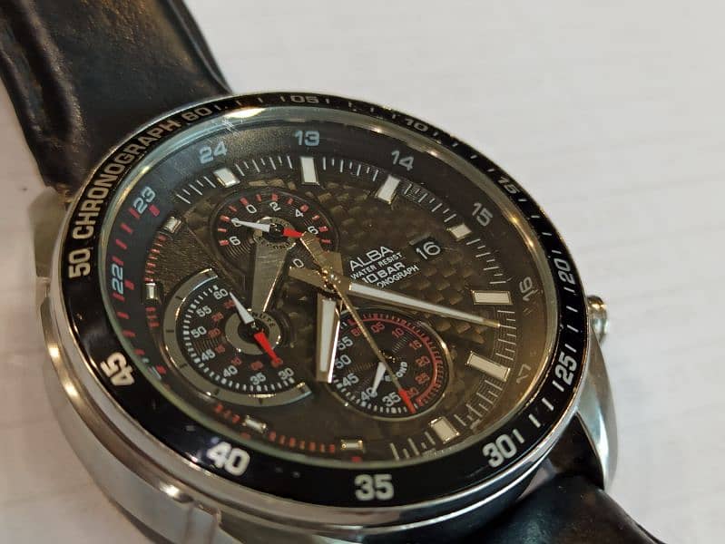 Alba chronograph 100M watch original 8