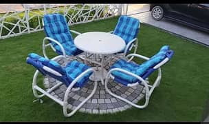 Rattan Sofa Set - Cafe Furniture - Outdoor Lawn Furniture - UPVC Chair