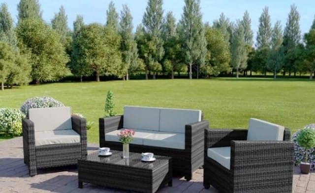 Rattan Sofa Set - Cafe Furniture - Outdoor Lawn Furniture - UPVC Chair 13