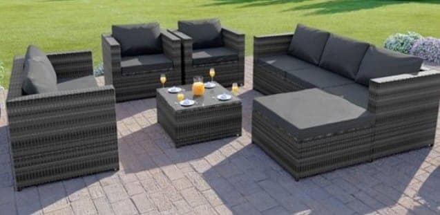 Rattan Sofa Set - Cafe Furniture - Outdoor Lawn Furniture - UPVC Chair 15