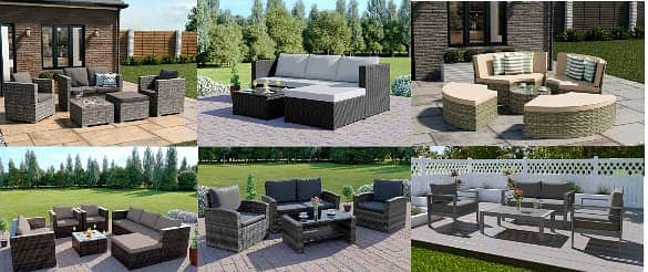 Rattan Sofa Set - Cafe Furniture - Outdoor Lawn Furniture - UPVC Chair 16