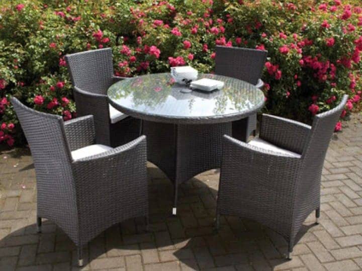 Rattan Sofa Set - Cafe Furniture - Outdoor Lawn Furniture - UPVC Chair 17