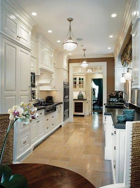 kitchen cabinet and granite 3