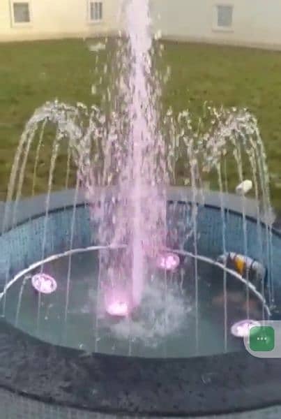 Dancing Fountain & Light, Submersible pump, waterfall, Sprinkler ,Drip 4
