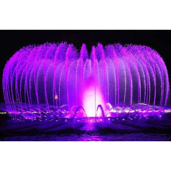 Dancing Fountain & Light, Submersible pump, waterfall, Sprinkler ,Drip 17