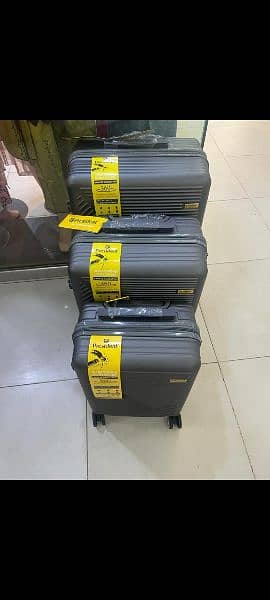 Fiber suitcase - Luggage set - Attachi - bags - Travel suitcase 4
