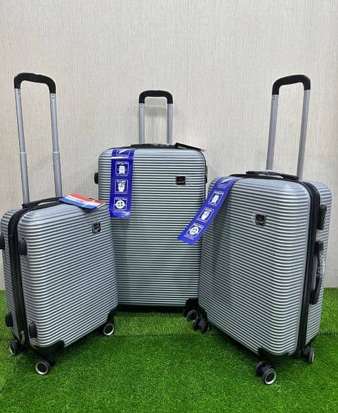 Fiber suitcase - Luggage set - Attachi - bags - Travel suitcase 8