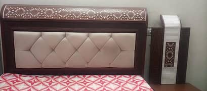 Bed Set (CNC design) Heavy Wooden