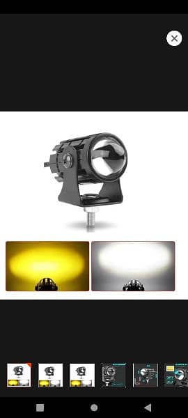 2 spot light with 2 colors 12volt universal cash on delivery all Pak 6