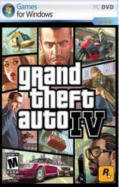 GTA IV Game For PC | GTA 4 Original Full Game New Pack (4 DVD) 0