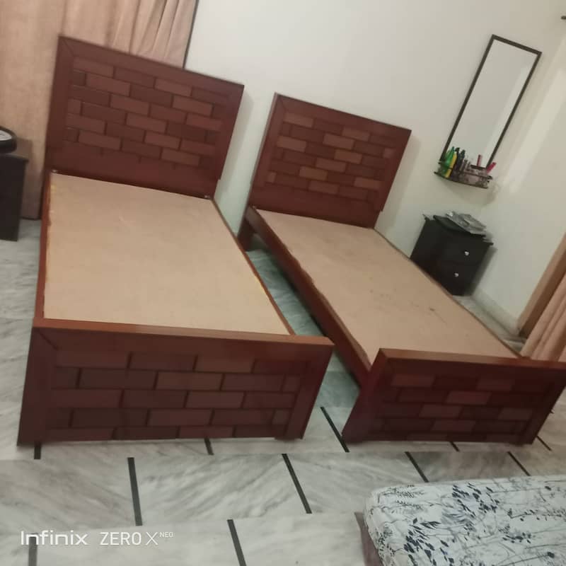 Bed/bed set/single bed/wooden bed/furniture 0