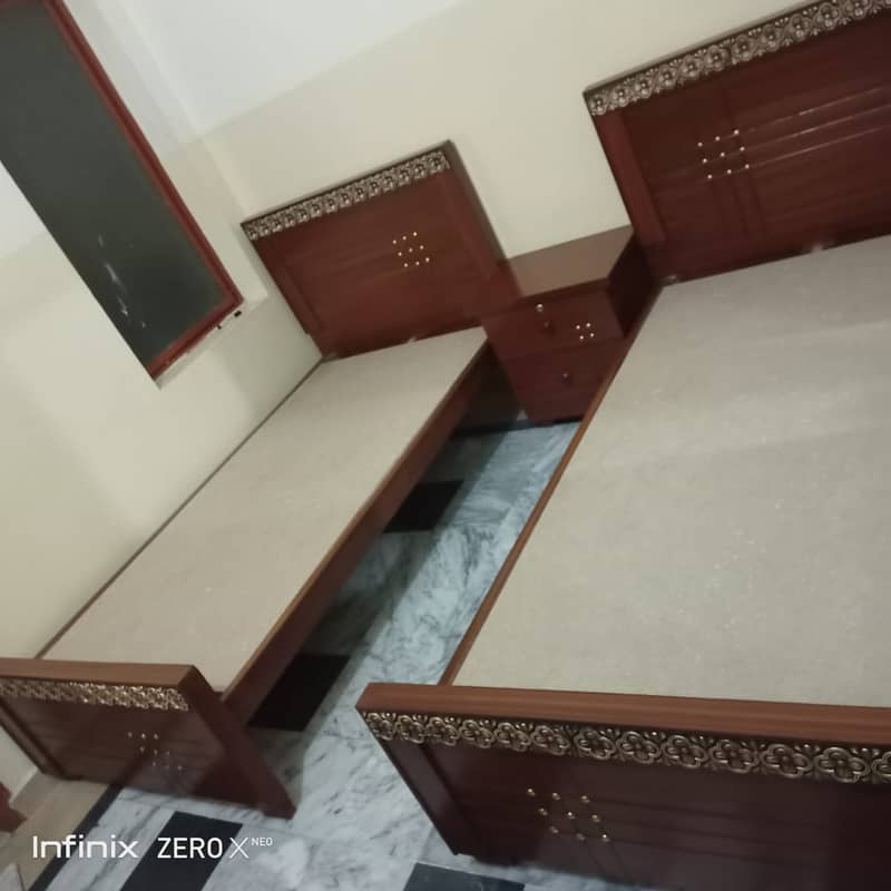 Bed/bed set/single bed/wooden bed/furniture 7