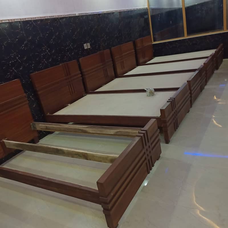 Bed/bed set/single bed/wooden bed/furniture 18