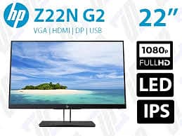 Hp Bezelless Z22n G2 75hz ips gaming Monitor 22 inch Monitor 2k 4k pc 2