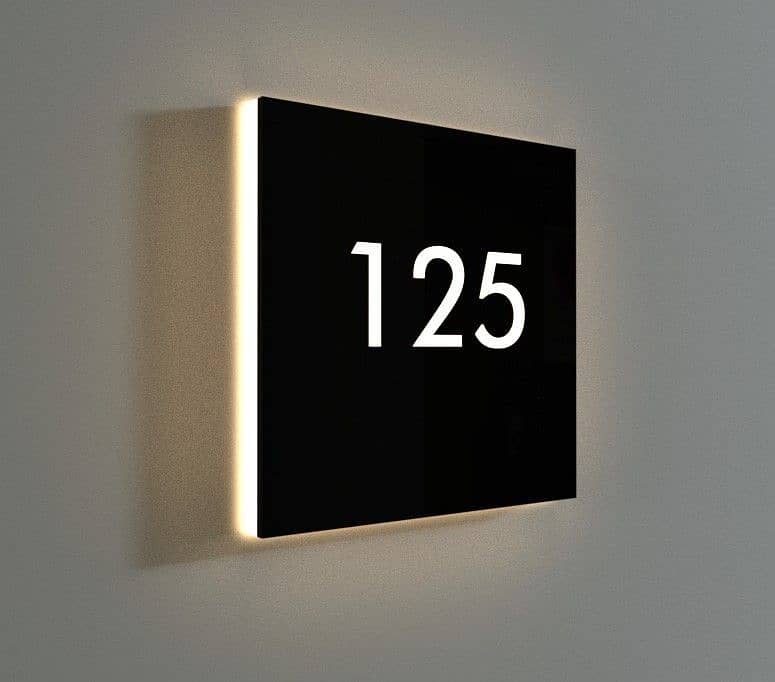Led House/Office Name Plate 6