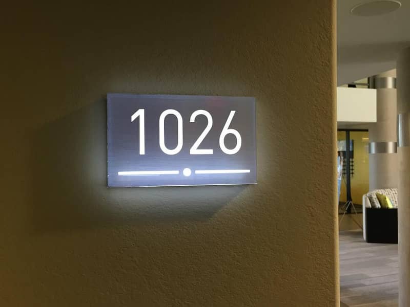 Led House/Office Name Plate 16
